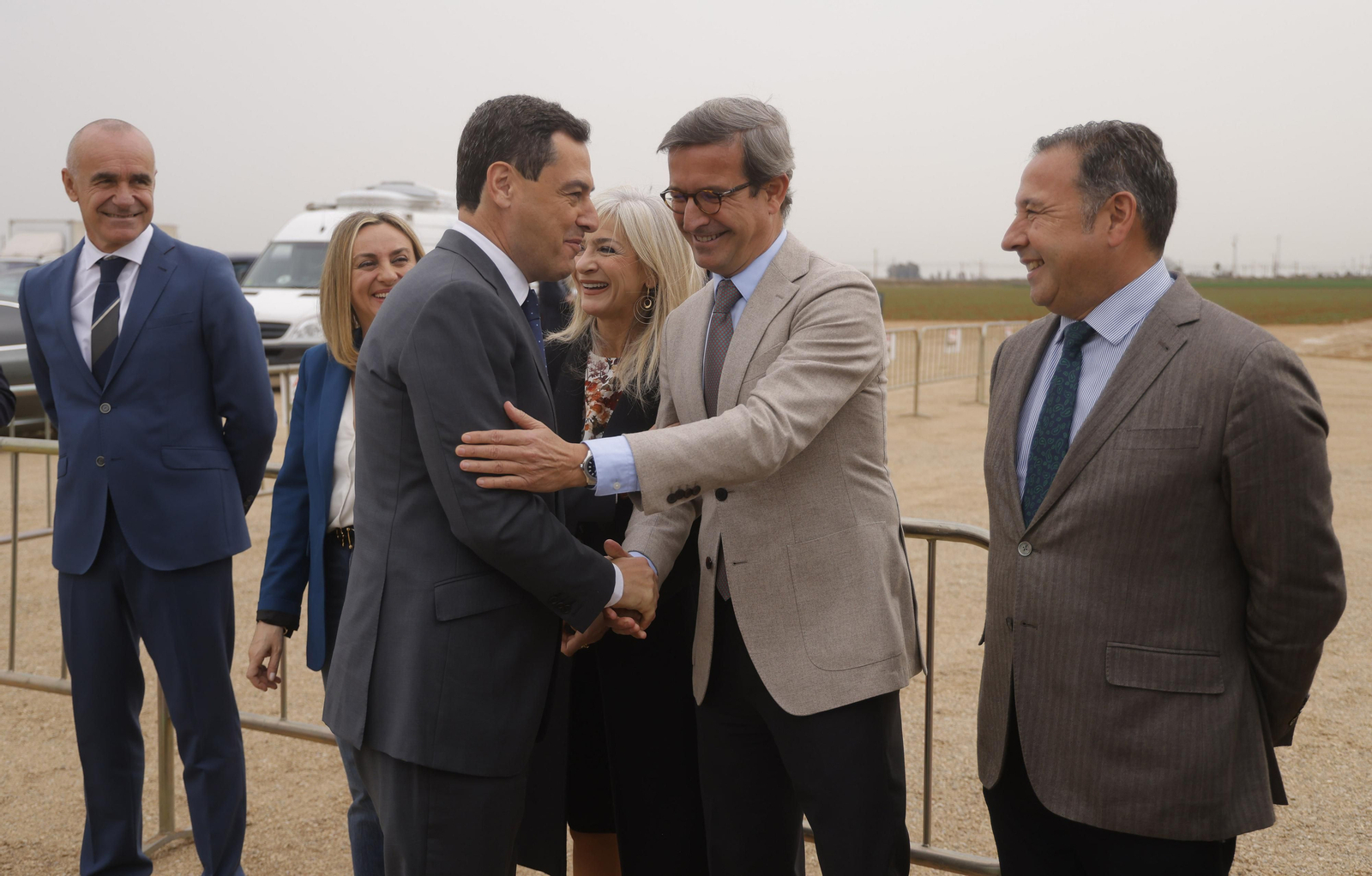 Primera piedra de la línea 3 del Metro de Sevilla, todas las imágenes