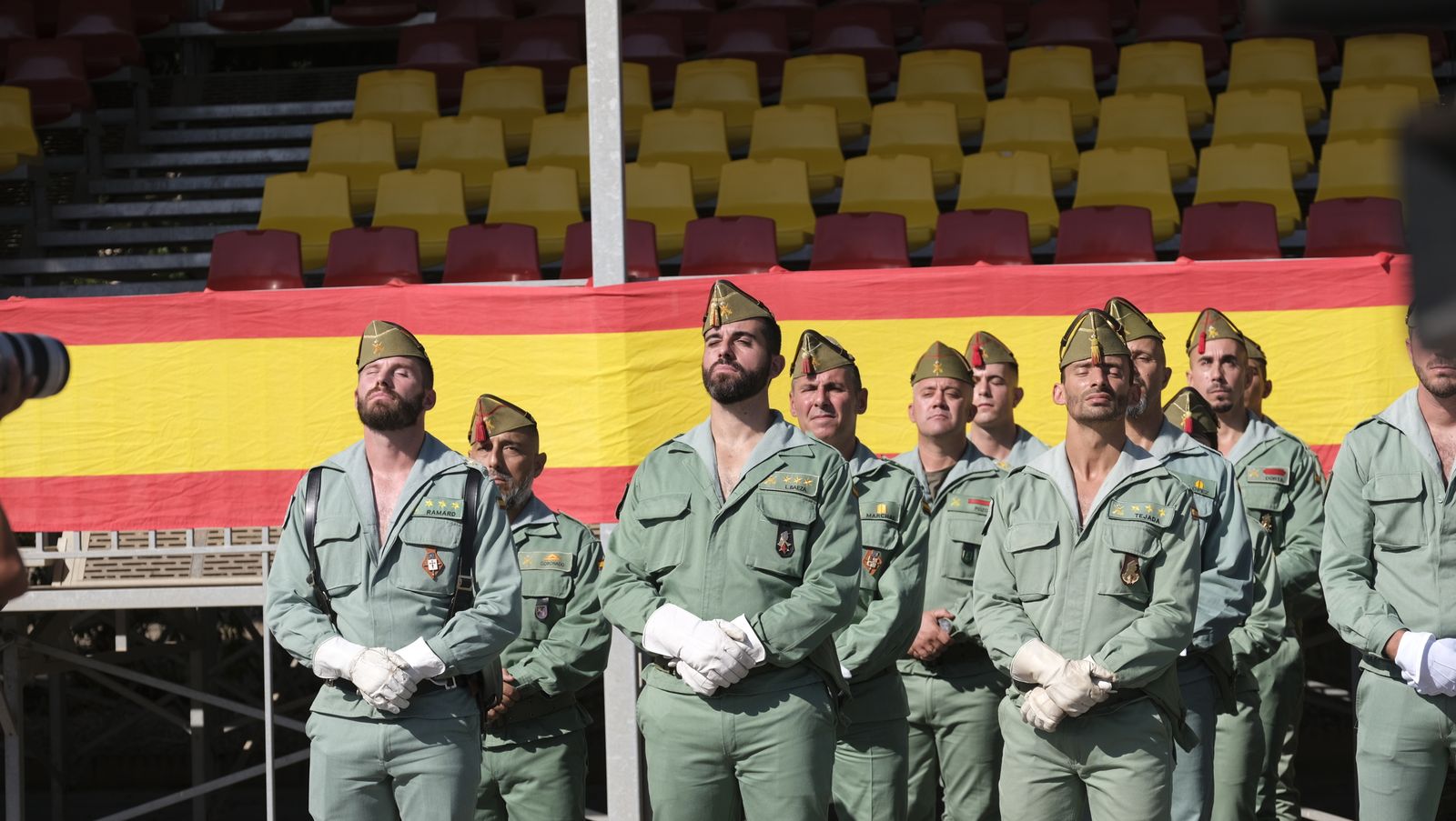 Imágenes de la visita de la Ministra de Defensa Margarita Robles a la Brigada Alfonso XIII de La Legión
