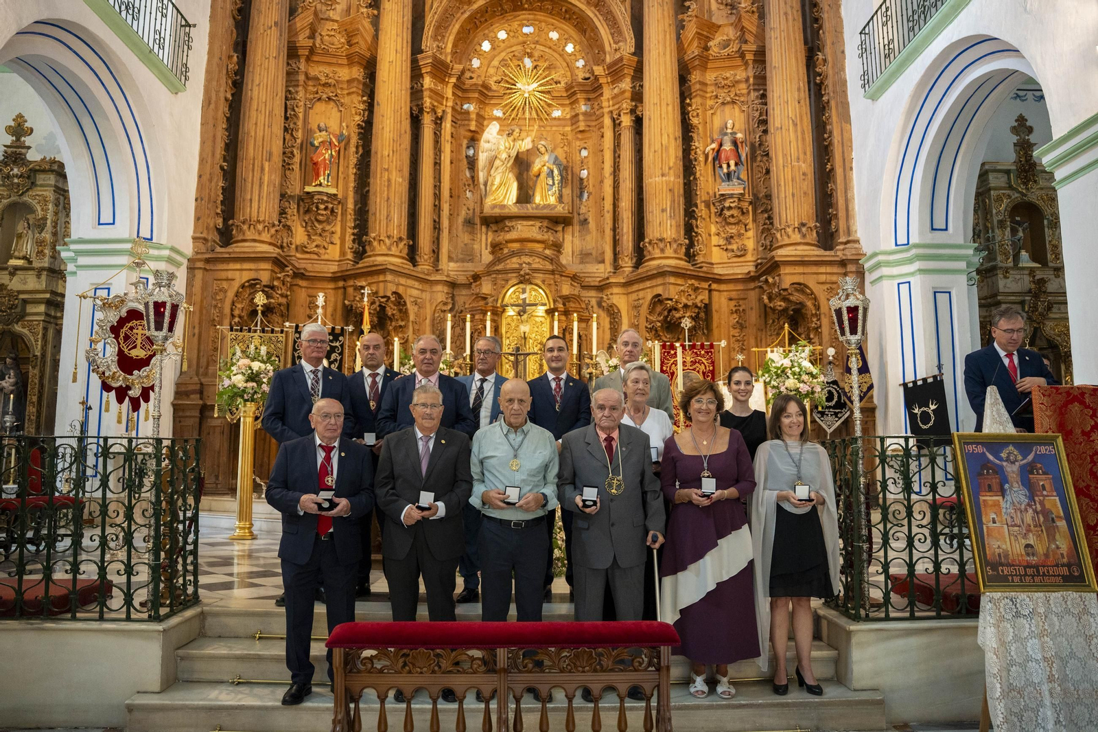 Eucaristía y procesión de Exaltación de la Cruz en la localidad de Vélez-Rubio
