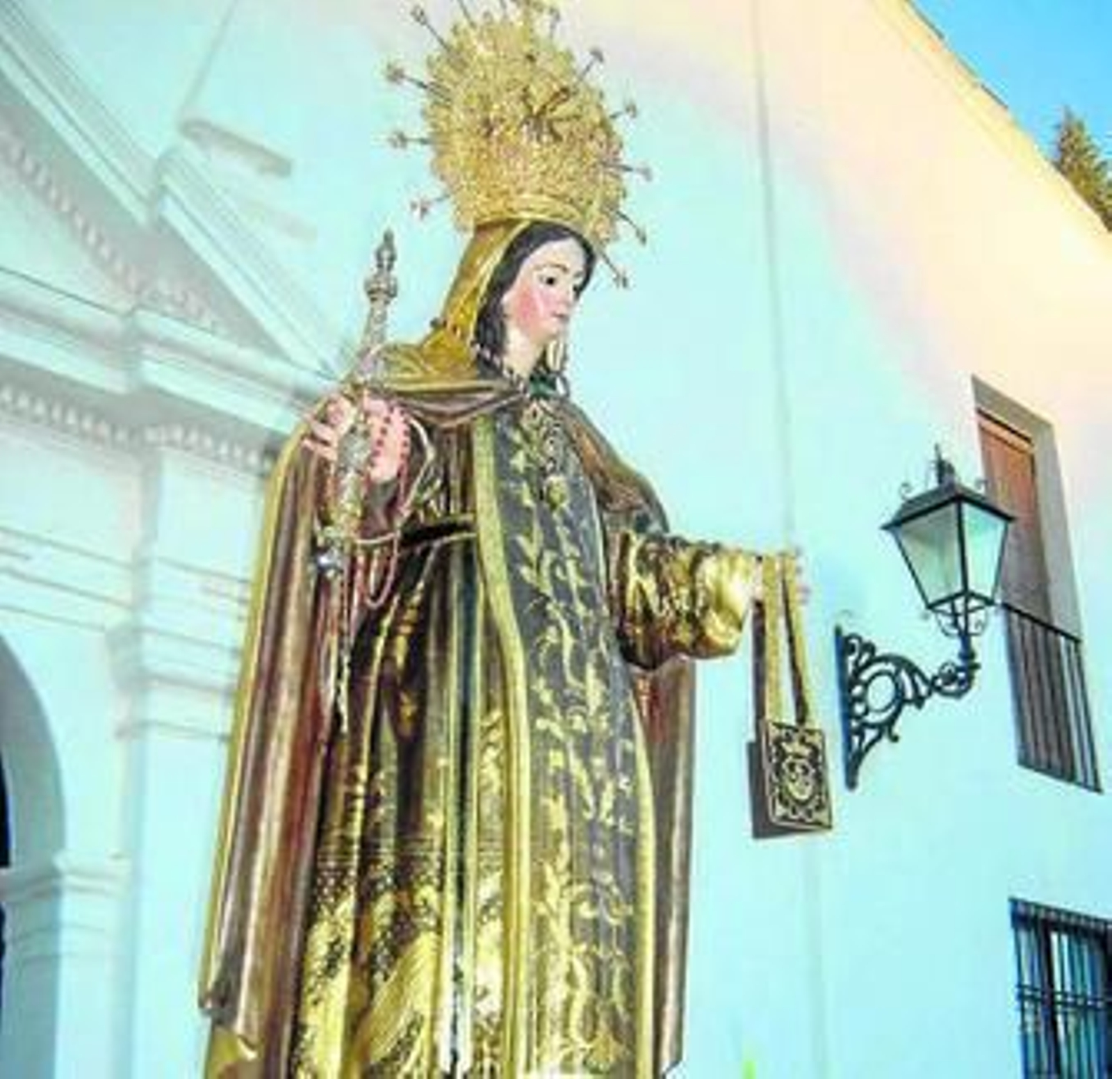 La imagen de Galaroza es la única Virgen del Carmen en estado.
