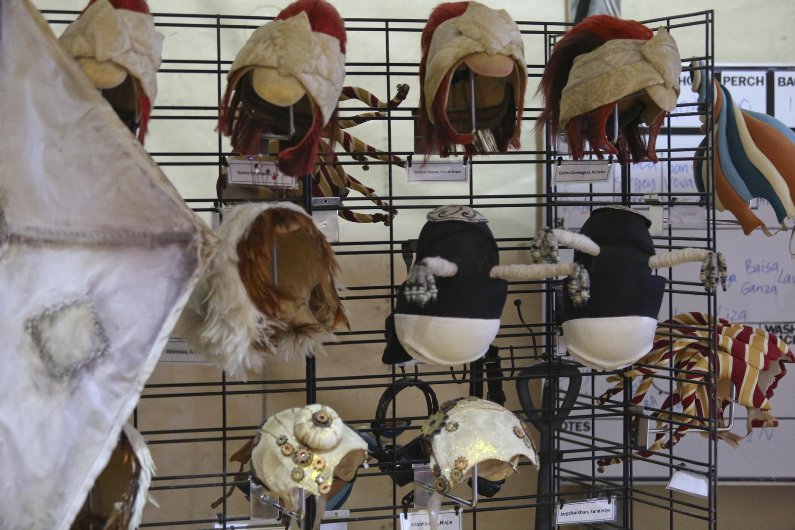 El ensayo del Circo del Sol en Málaga para su espectáculo 'Kooza'