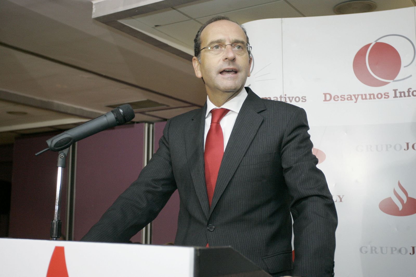 Alberto Delgado Romero, en un acto en Almería.