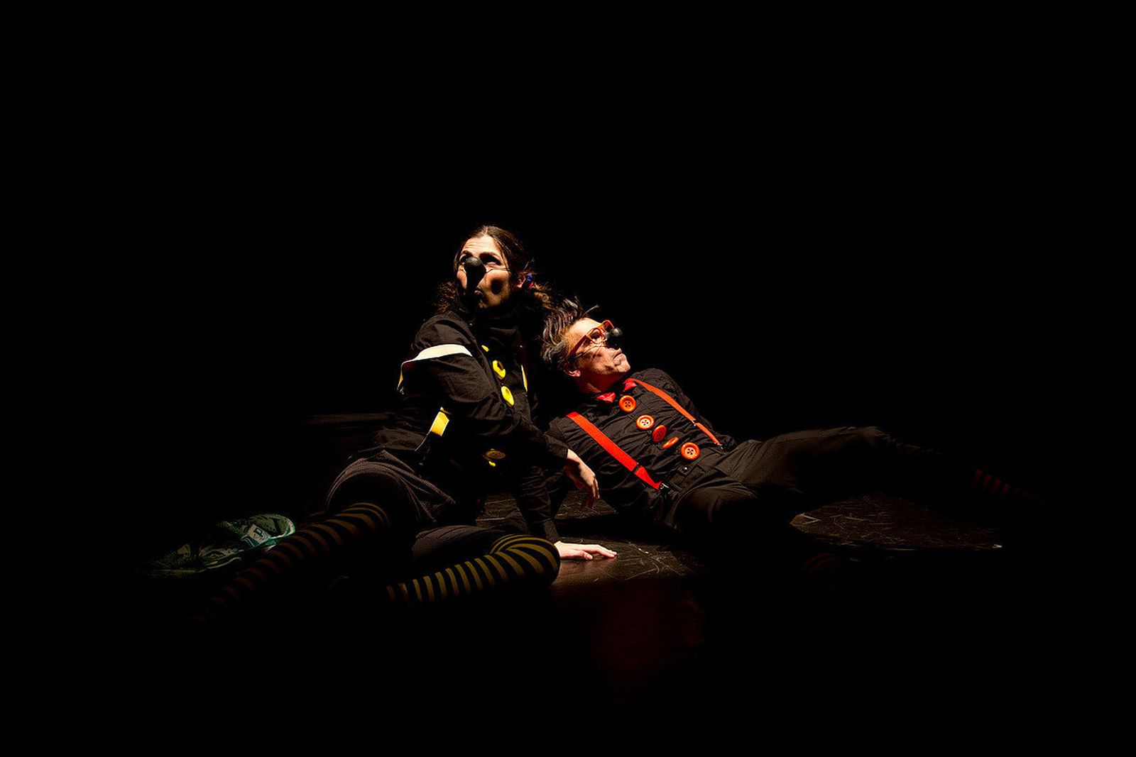 María Varod y Miguel Mateos en un momento de la obra.