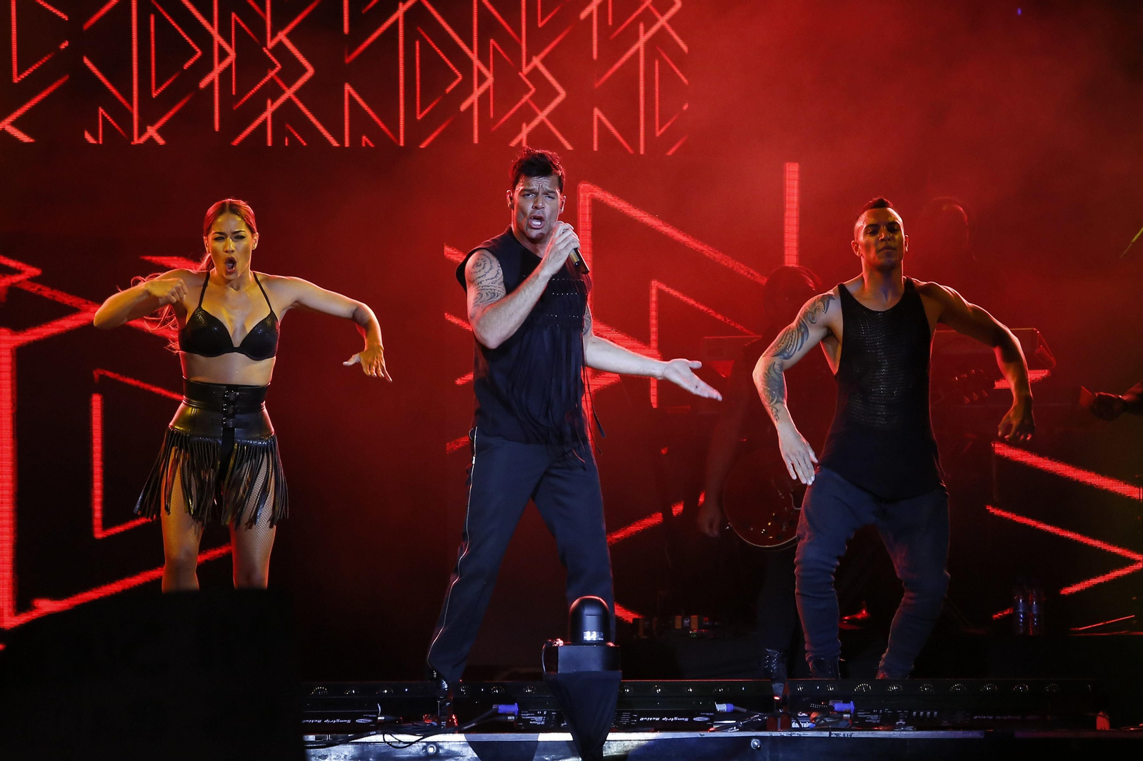 Las imágenes del concierto de Ricky Martin