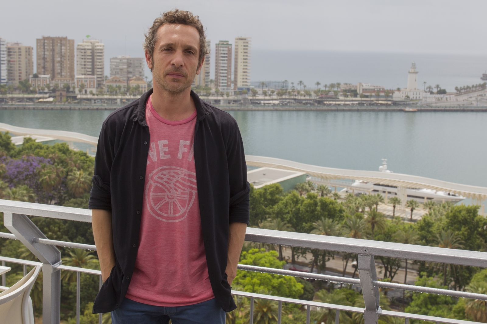 Pablo Derqui (Barcelona, 1976), este sábado, antes de la entrevista.