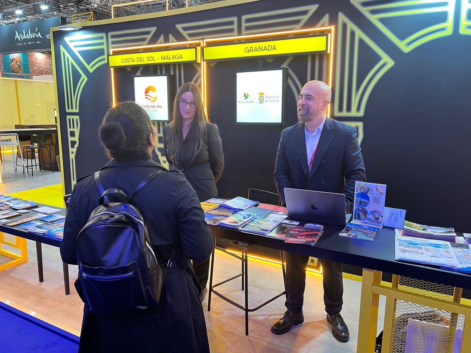 Imagen del stand de Granada en la WTM de Londres