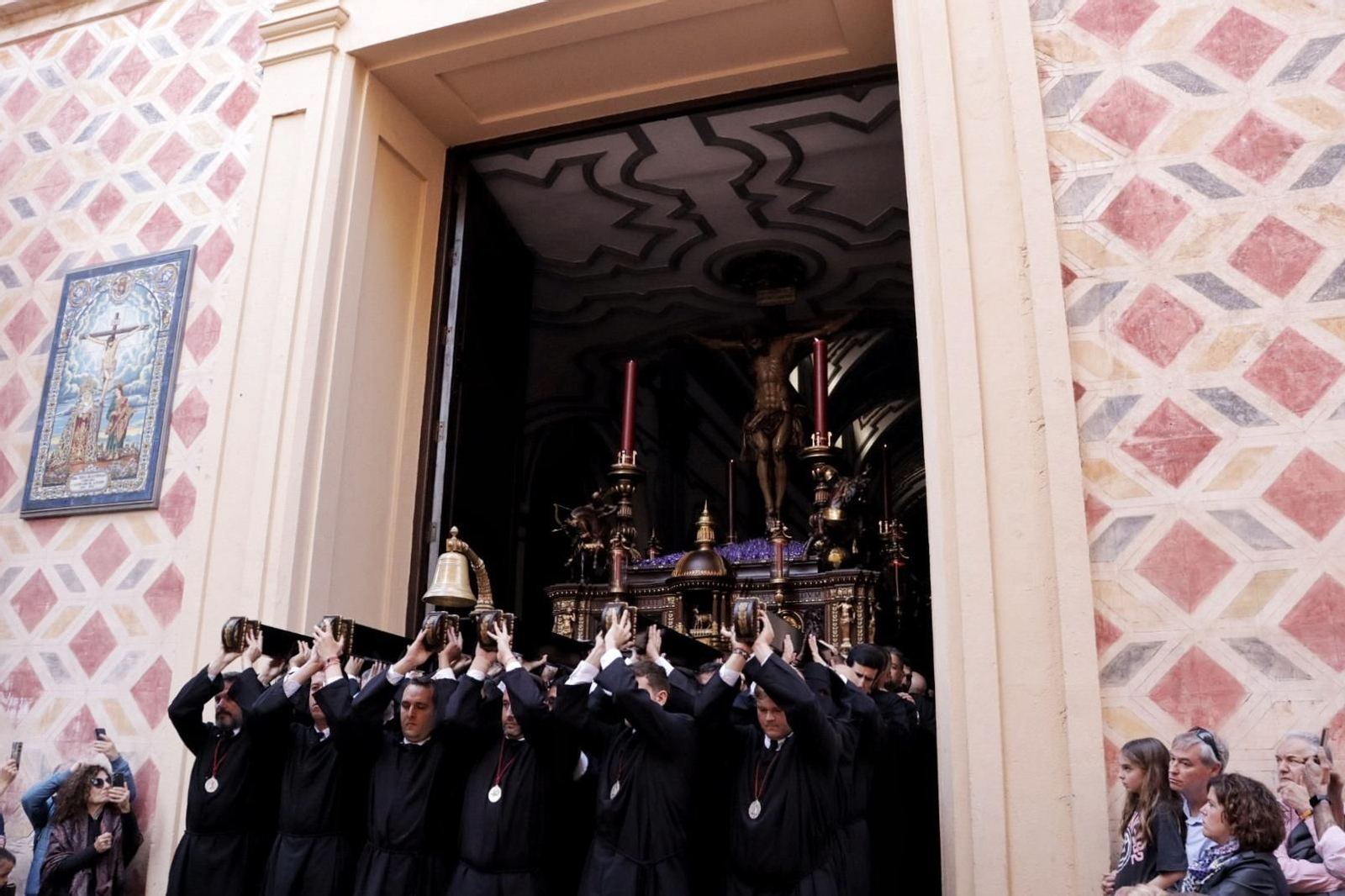 Dolores de San Juan en el Viernes Santo en Málaga, en imágenes