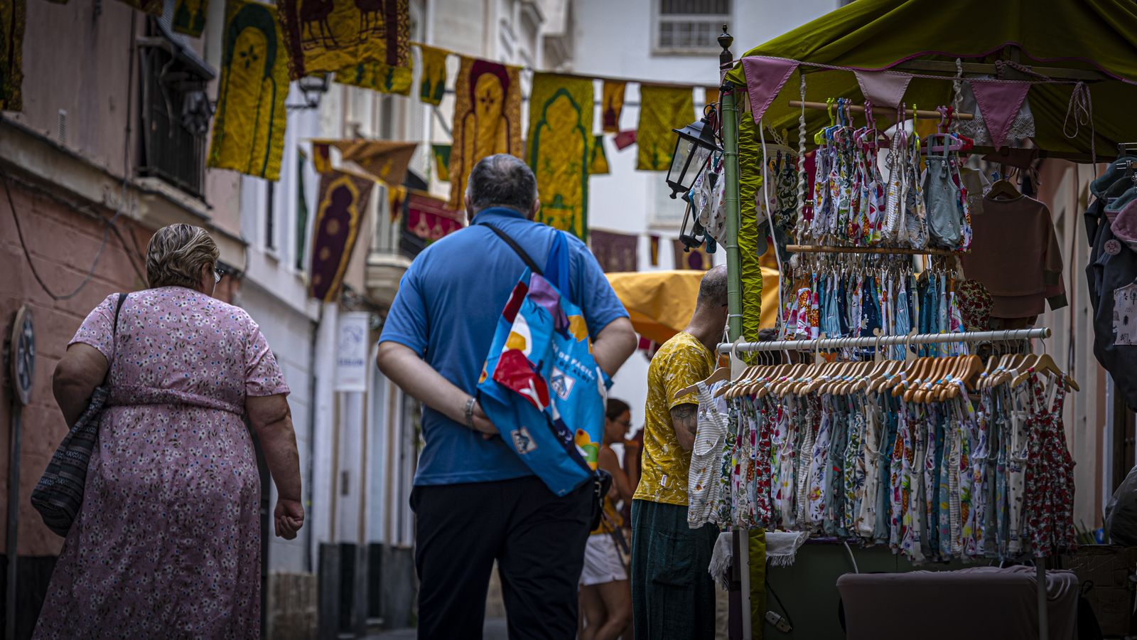 Las imágenes del Mercado Andalusi 2024 en el barrio de El Pópulo de Cádiz