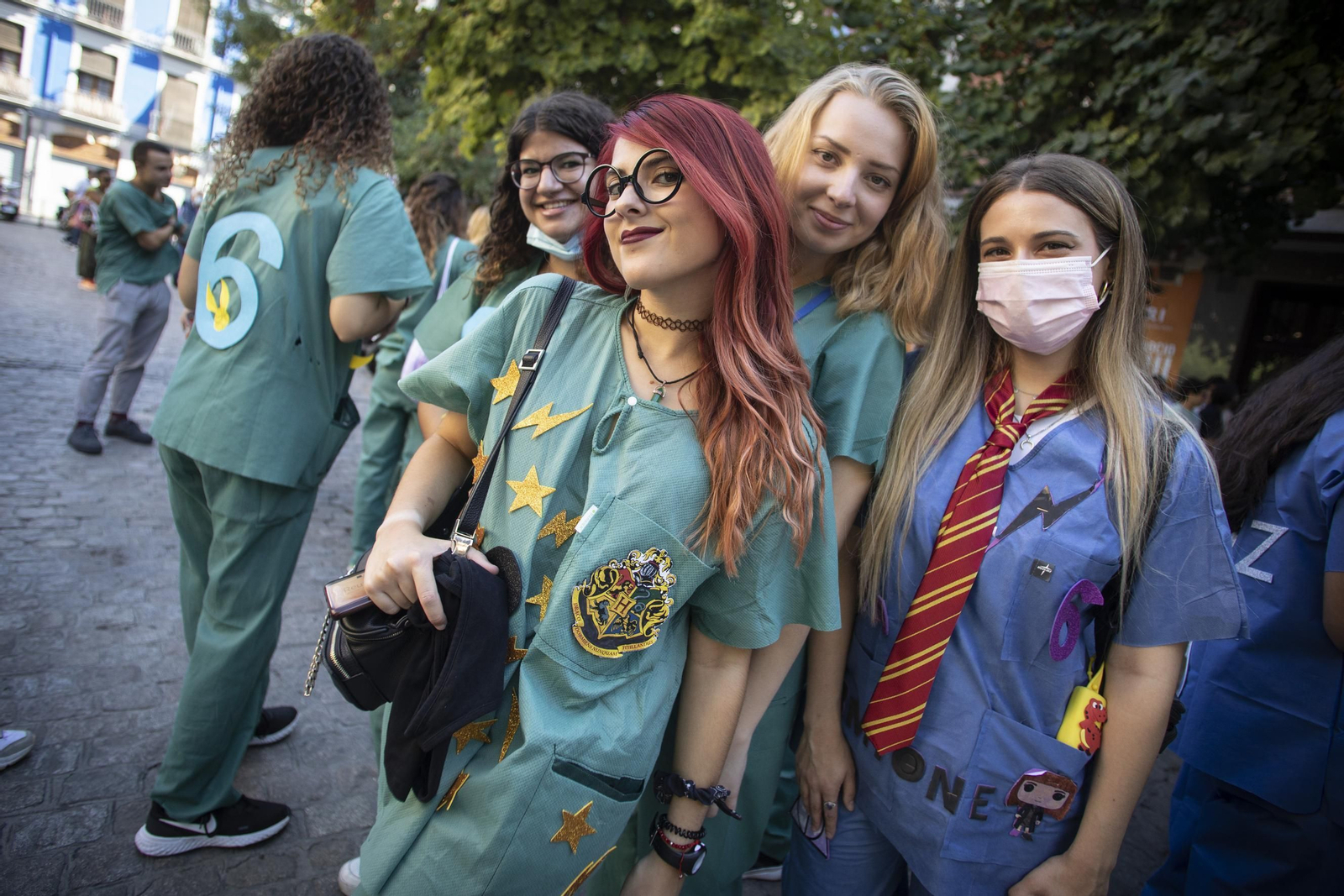 Estudiantes de Medicina celebran San Lucas