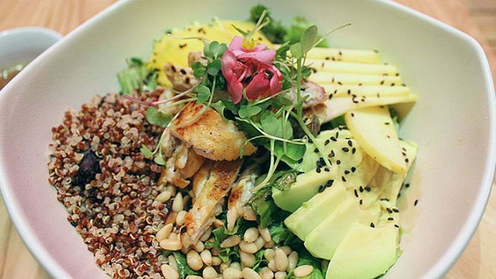 La ensalada de quinoa