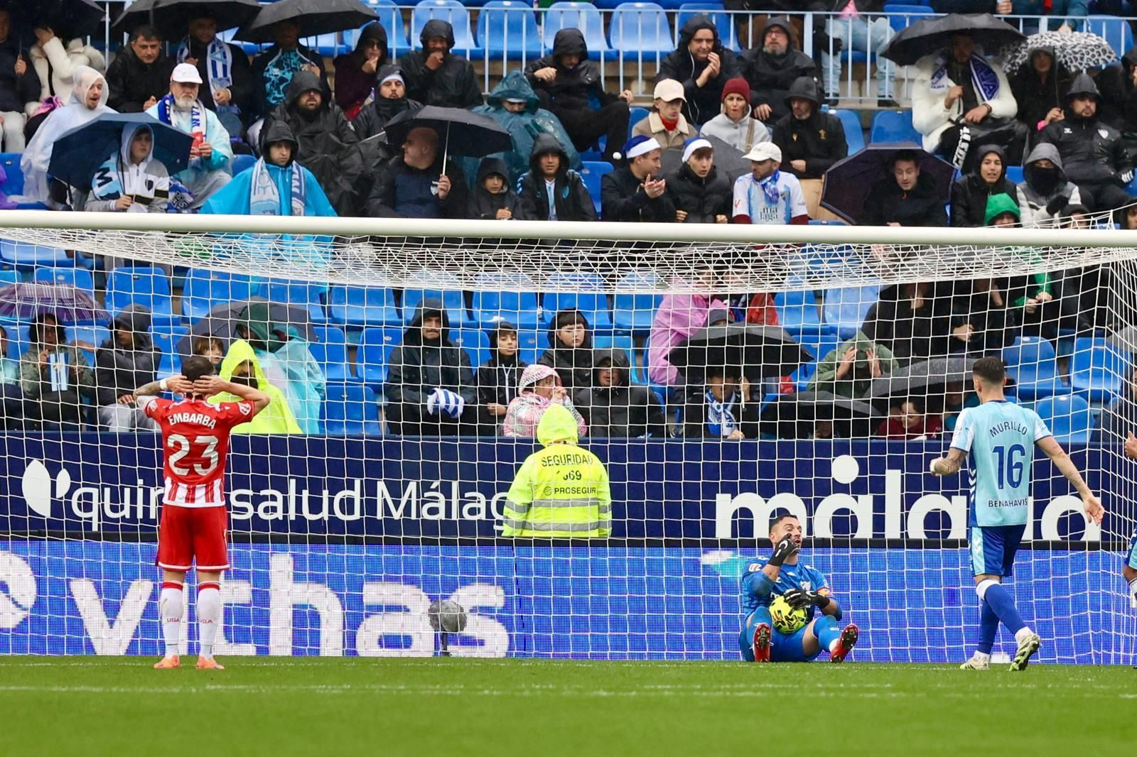 Málaga CF-Almería, en fotos
