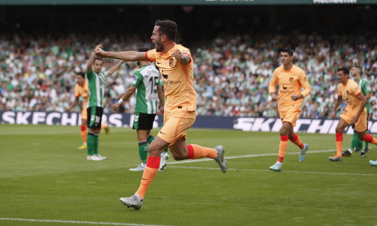 Las imágenes del Betis-Atlético de Madrid