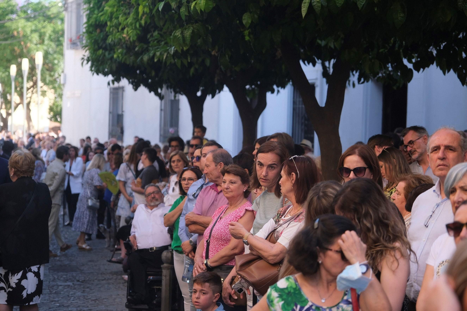 San Rafael sale en rogativa por la falta de lluvia en Córdoba, en imágenes