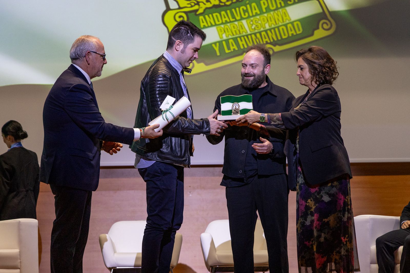 Así se ha vivido la entrega de las Banderas de Andalucía en Jaén