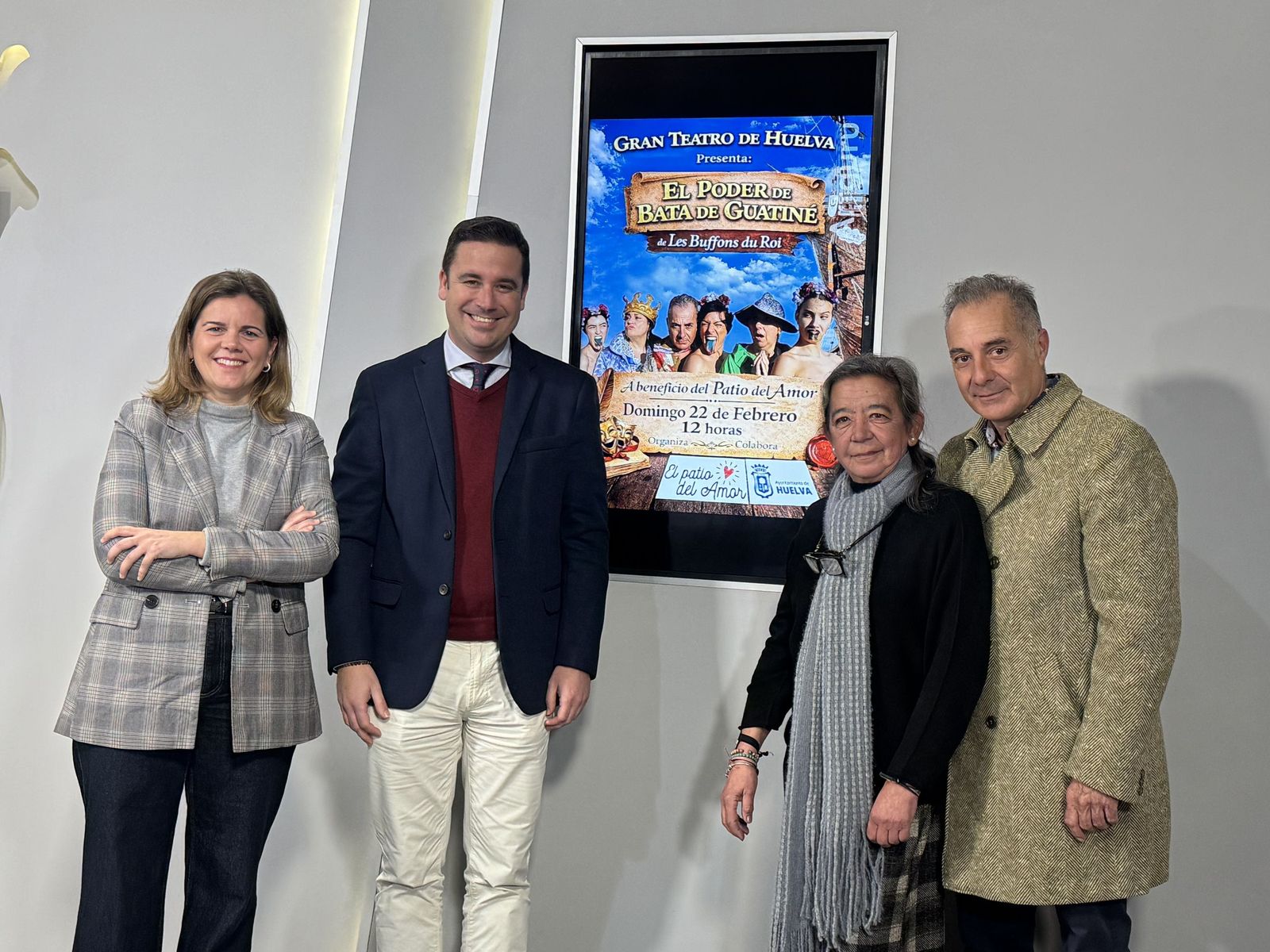 Presentación este lunes de la obra de teatro 'El poder de la bata de guatiné'.