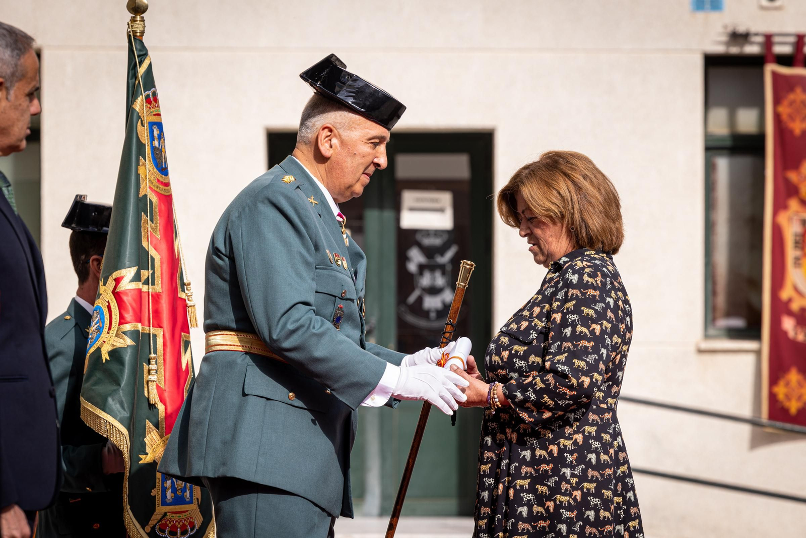 Imágenes de los actos de la Guardia Civil en Cádiz por la festividad de la Virgen del Pilar