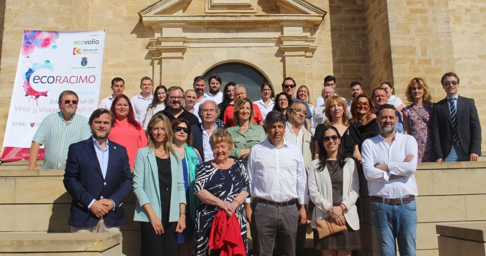Panel de cata de Ecoracimo, en el Castillo del Gran Capitán en Montilla.