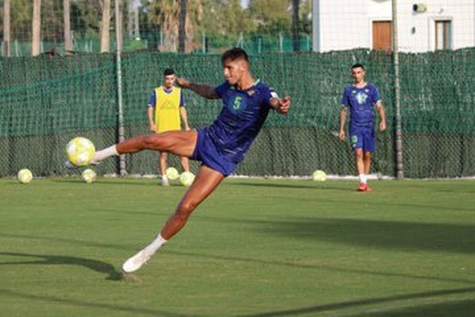 El Betis Deportivo se entrenó en Marbella.