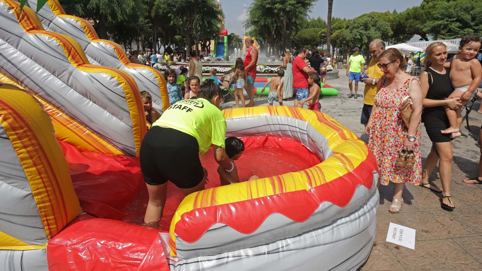 Fotos de la Fiesta del Agua en San Roque