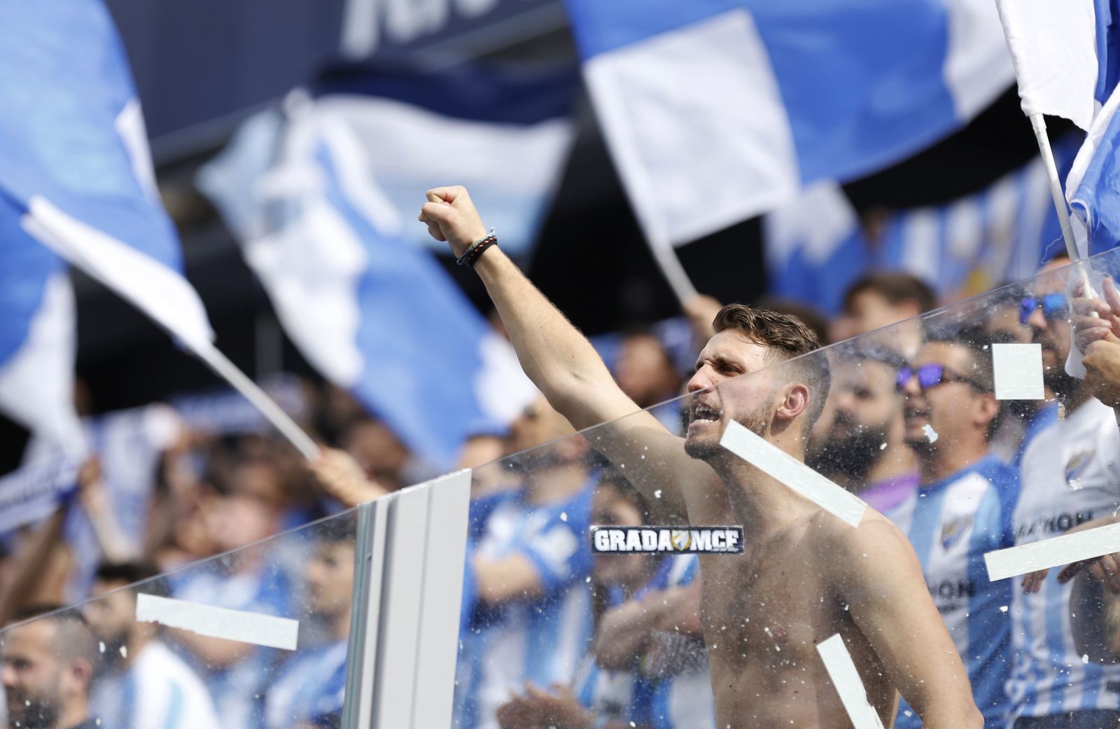 Las imágenes del Málaga-Real Sociedad