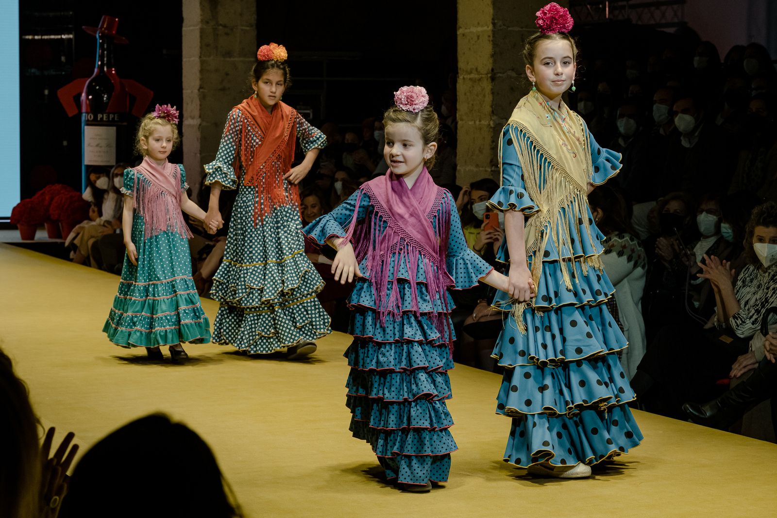 El desfile de Pilar Villar en la Pasarela Flamenca Jerez, todas las fotos