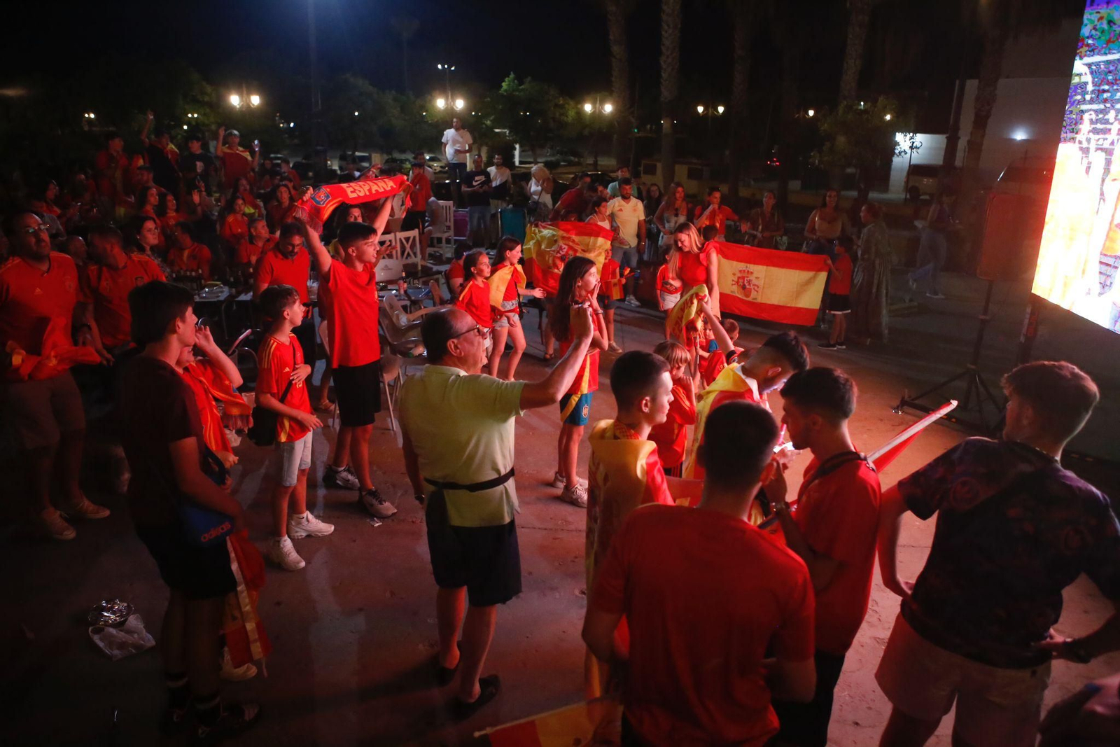 Así vivió el Campo de Gibraltar el España - Inglaterra de la Eurocopa