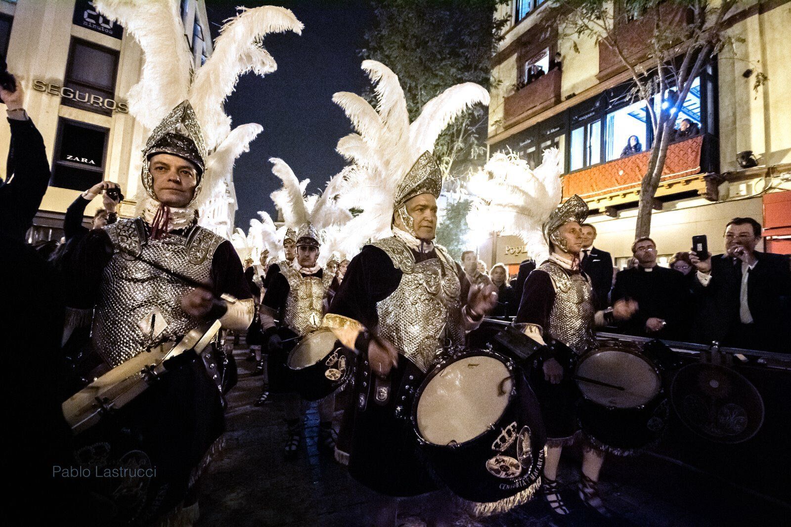 Pepe Hidalgo en la Madrugada del Viernes Santo de 2017