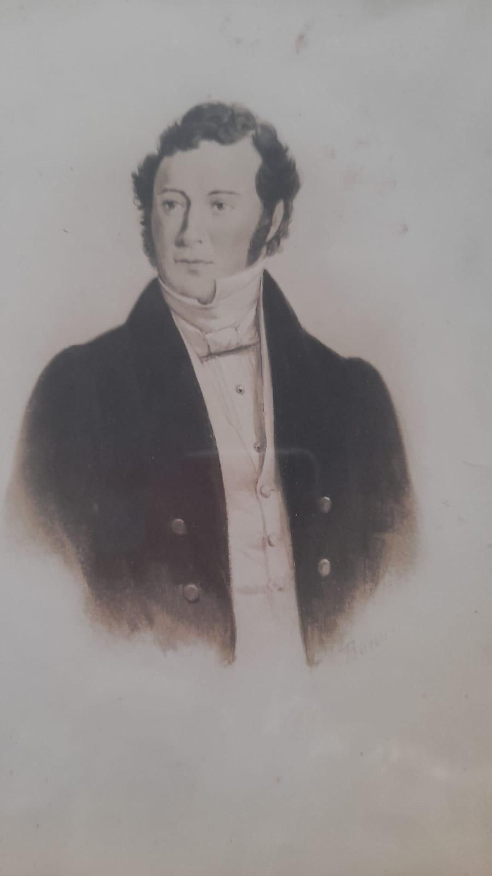Retrato de Donald MacPherson Grant, el primer MacPherson que llegó a Cádiz en 1810 procedente de la región escocesa de Inverness.