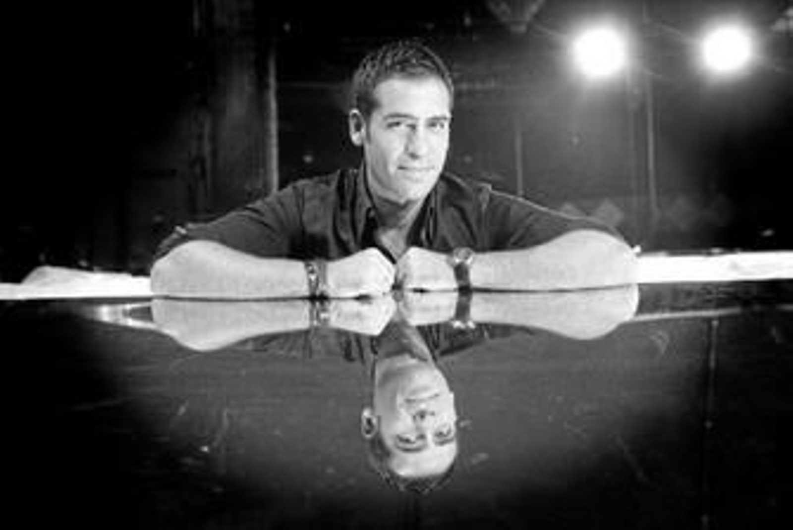 Ismael Jordi, fotografiado hace unos días en un descanso de los ensayos en el Teatro Villamarta, donde prepara el homenaje a Kraus.