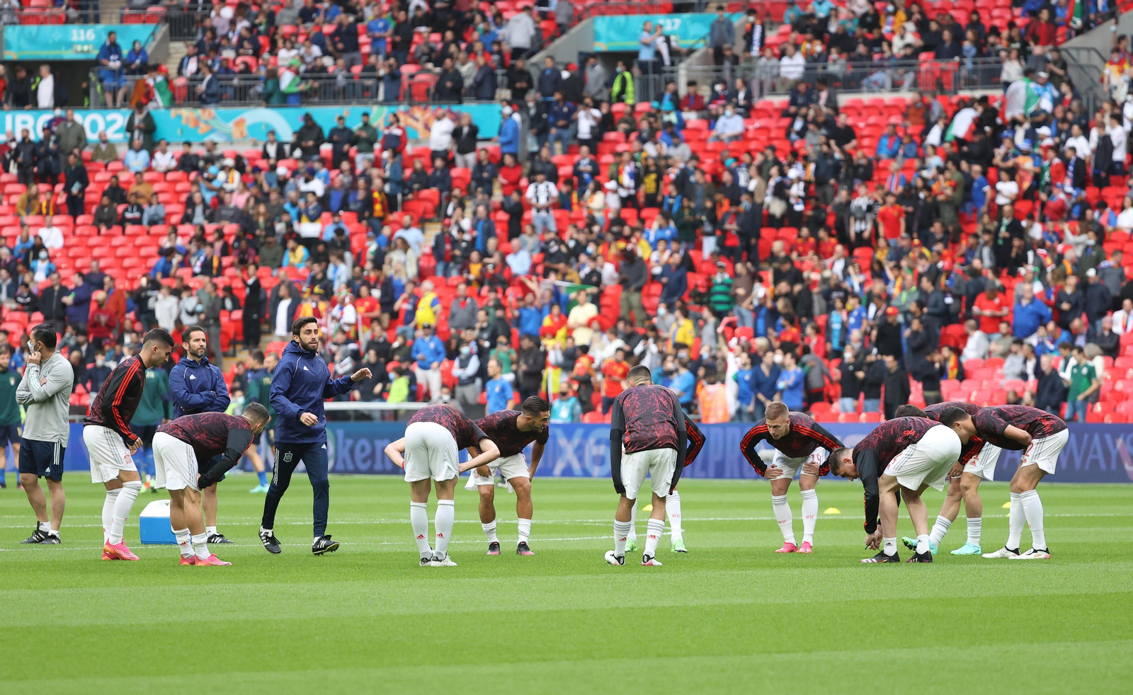 Las imágenes de la semifinal Italia-España de Eurocopa