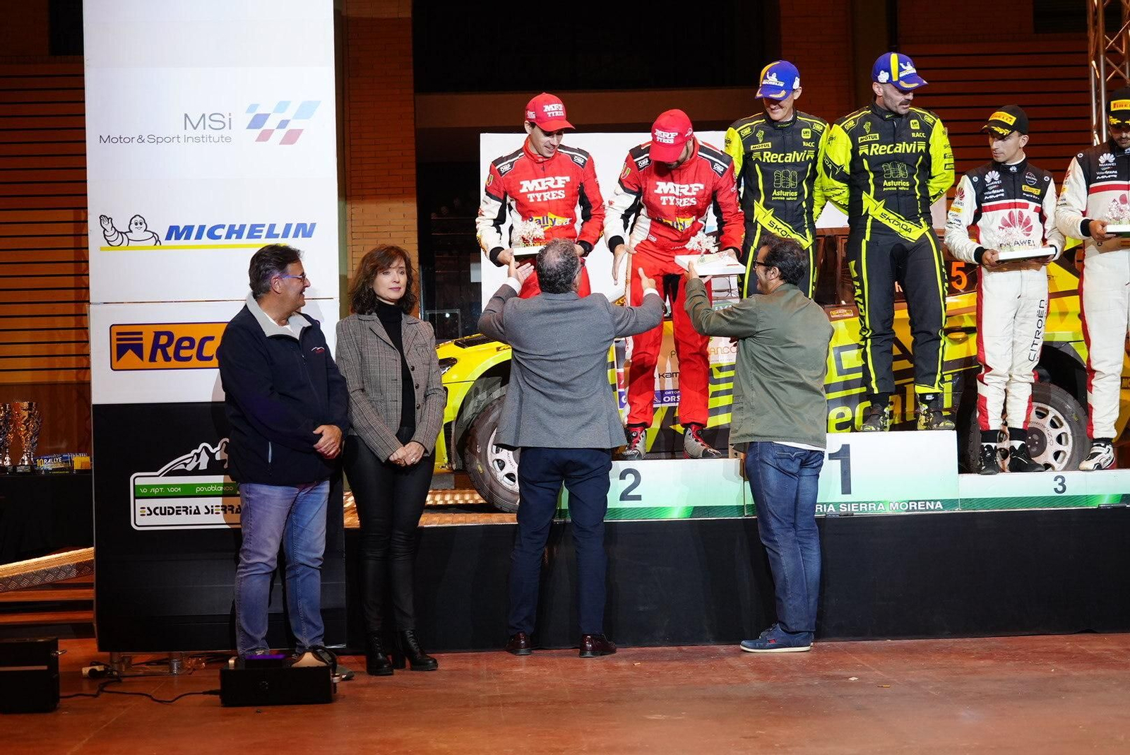 Las mejores imágenes de la entrega de premios del Rallye Ciudad de Pozoblanco