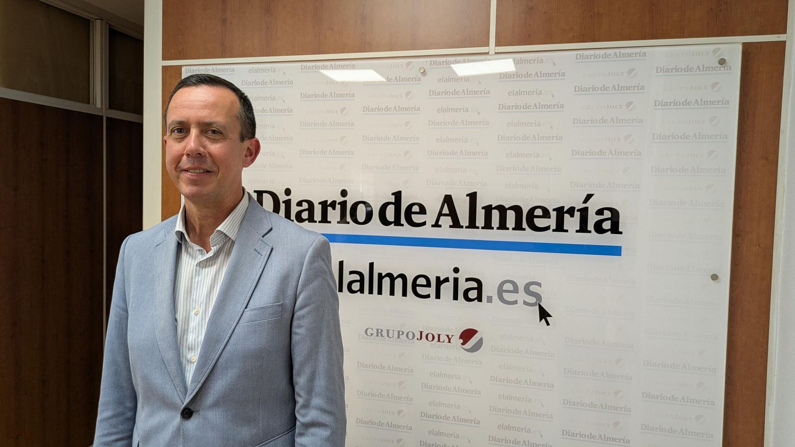 Esta semana ha visitado la redacción de Diario de Almería