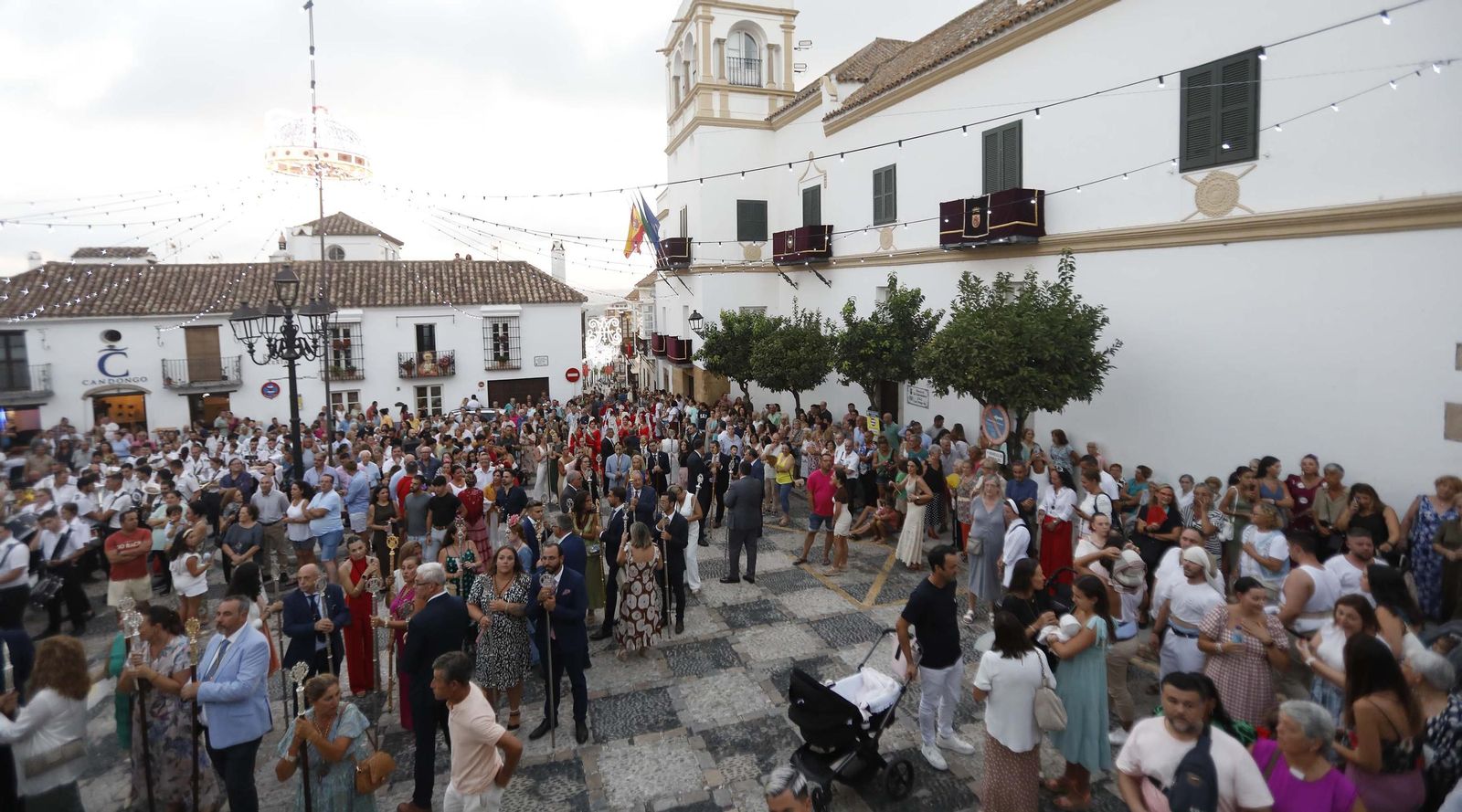 Las fotos de la procesión de Santa María Coronada en San Roque