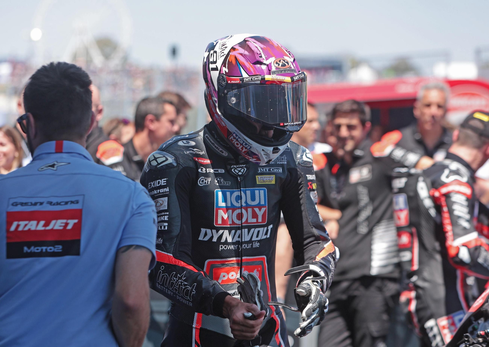 Imágenes de la Pole de Moto2 en el Gran Premio de Jerez 2025