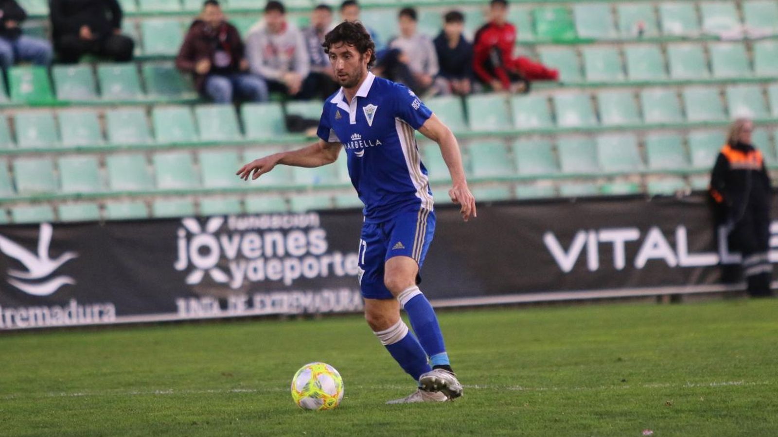 Granero, durante el Mérida-Marbella