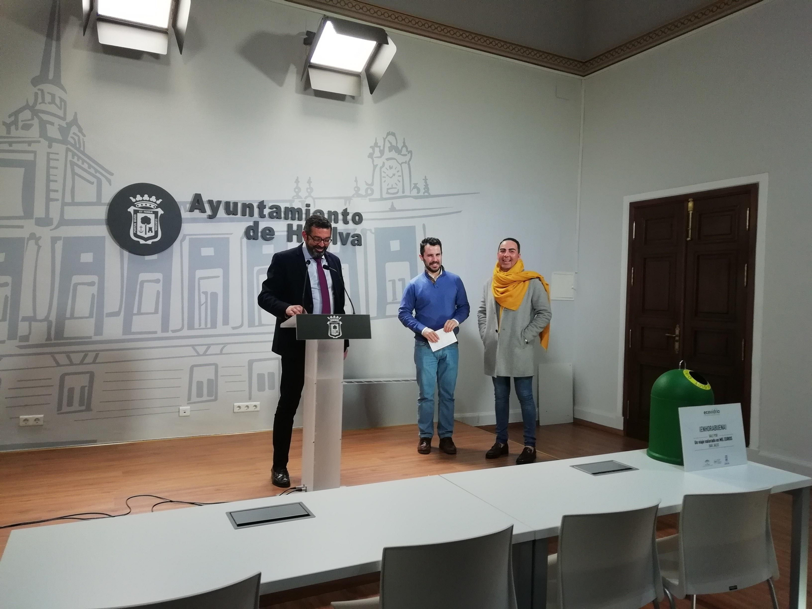 Luis Albillo, Juan José Zabala y David Delgado.