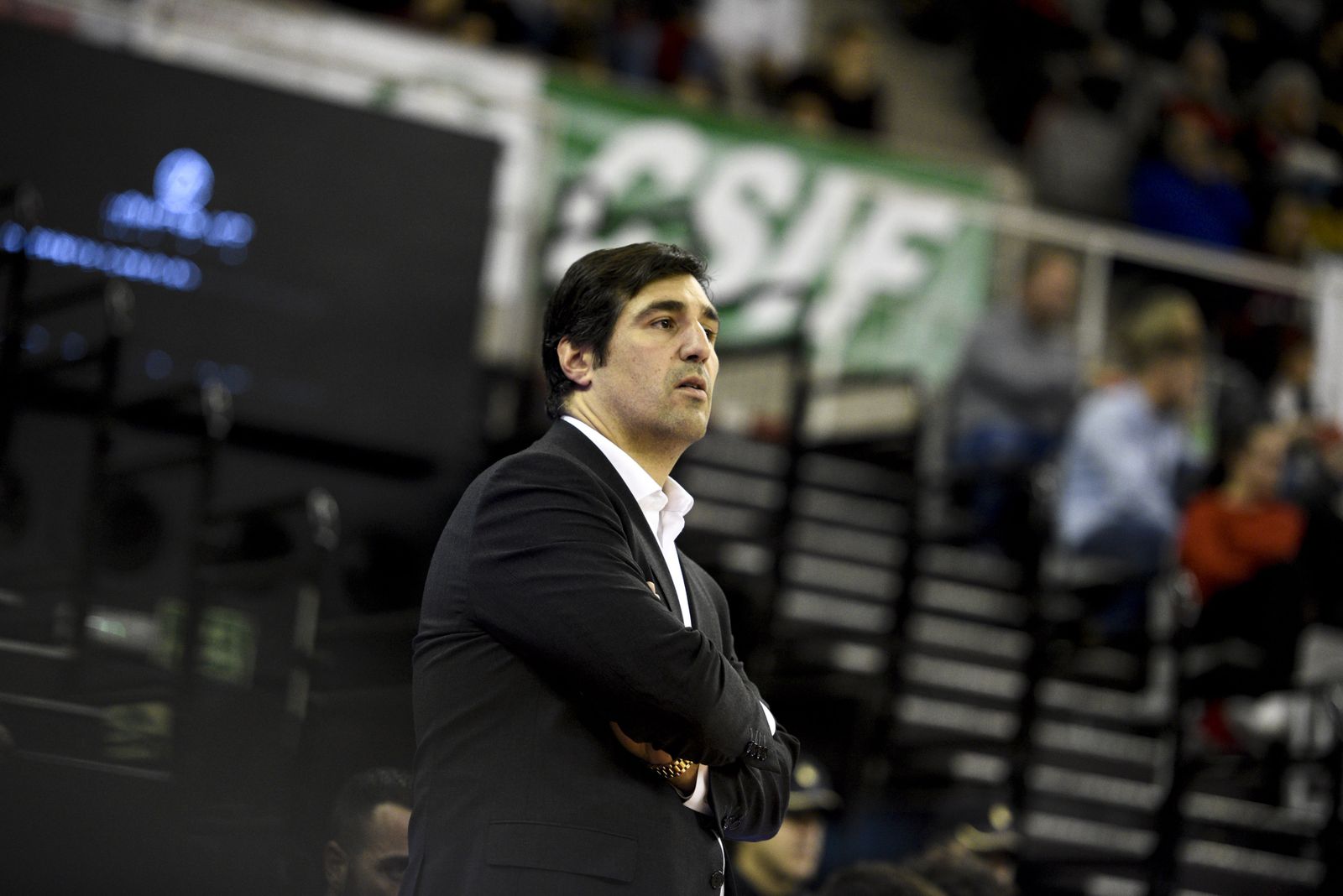 Pablo Pin ve a su equipo motivado de cara a la cita ante el Palencia.