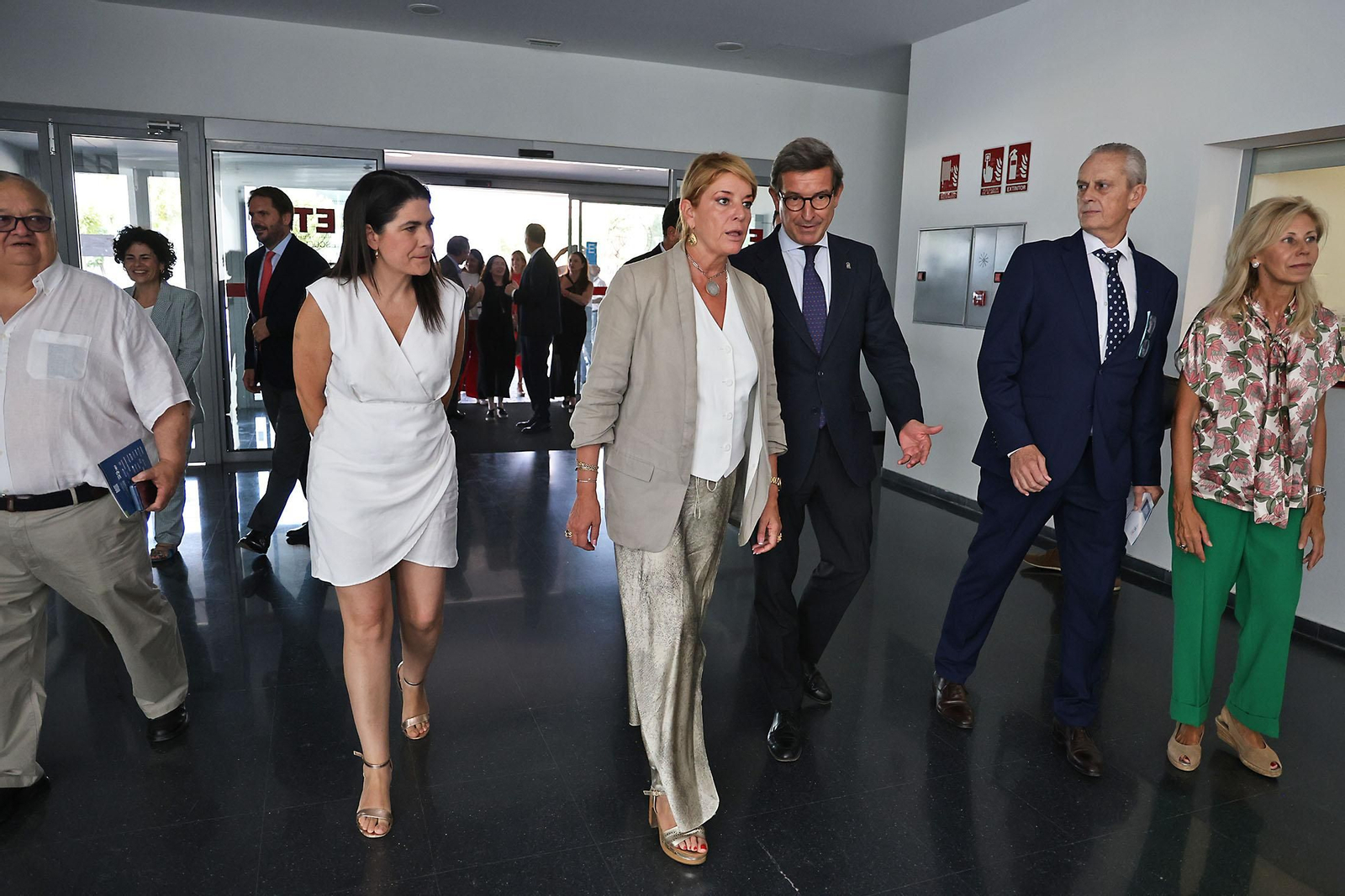 Imágenes de la presentación de la memoria anual de la Asociación de Industrias Químicas, Básicas y Energéticas de Huelva (Aiqbe)