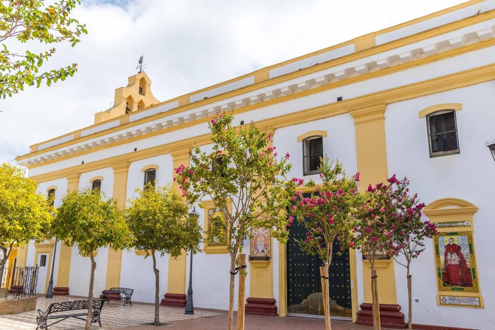 Plaza de la Pastora de San Fernando, donde se celebrará la verbena de la hermandad de la Misericordia