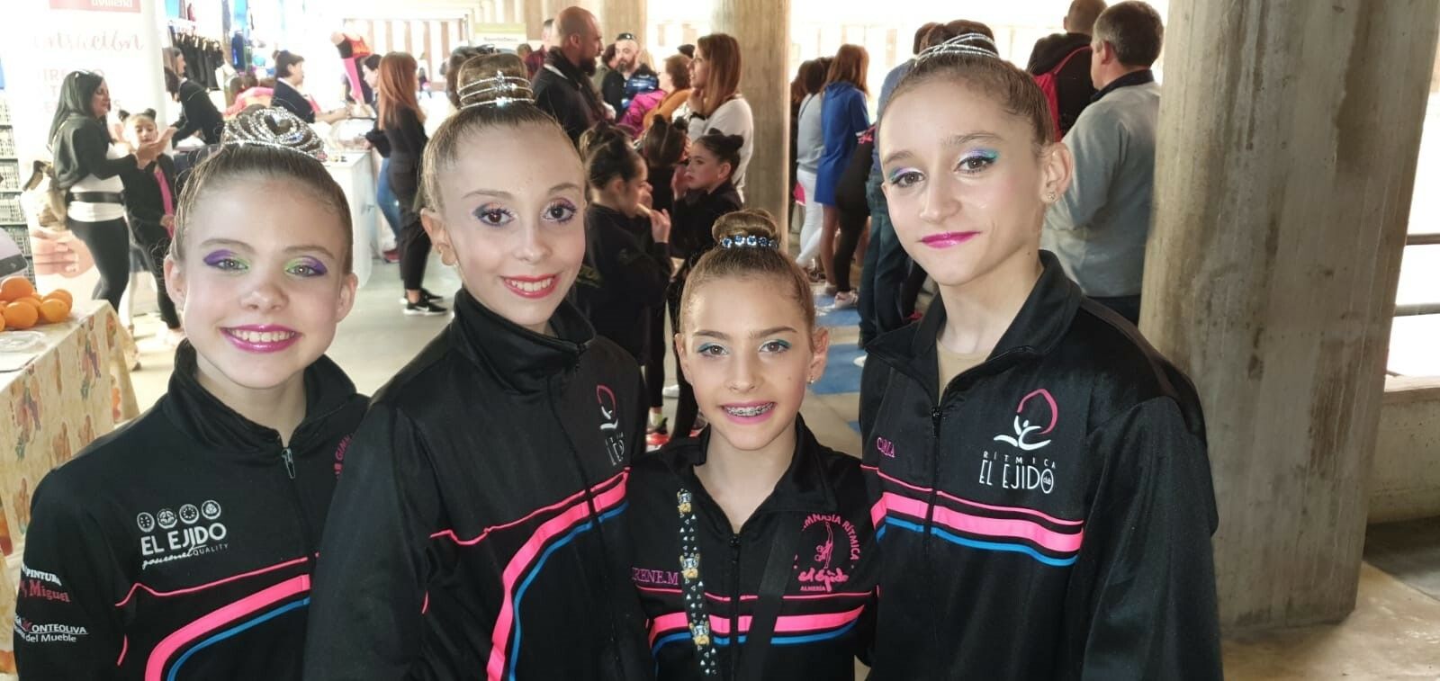 Las gimnastas ejidenses que irán al Nacional