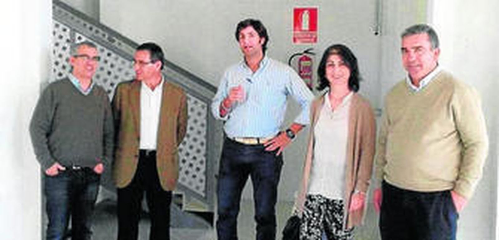 Imagen de la visita al Silo de Jimena.