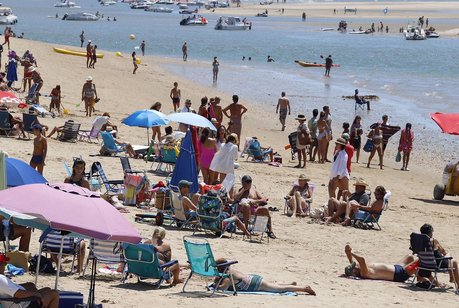 Calor y playas en Huelva.