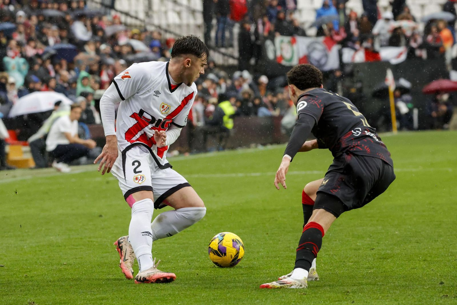 Rayo Vallecano -  Sevilla FC: todas las fotos del partido de Liga