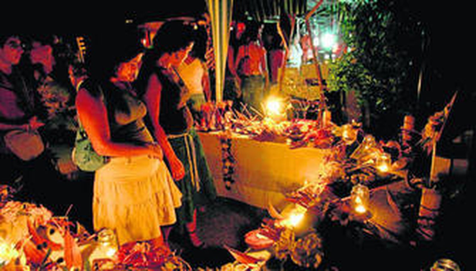 Uno de los puestos en una edición anterior.