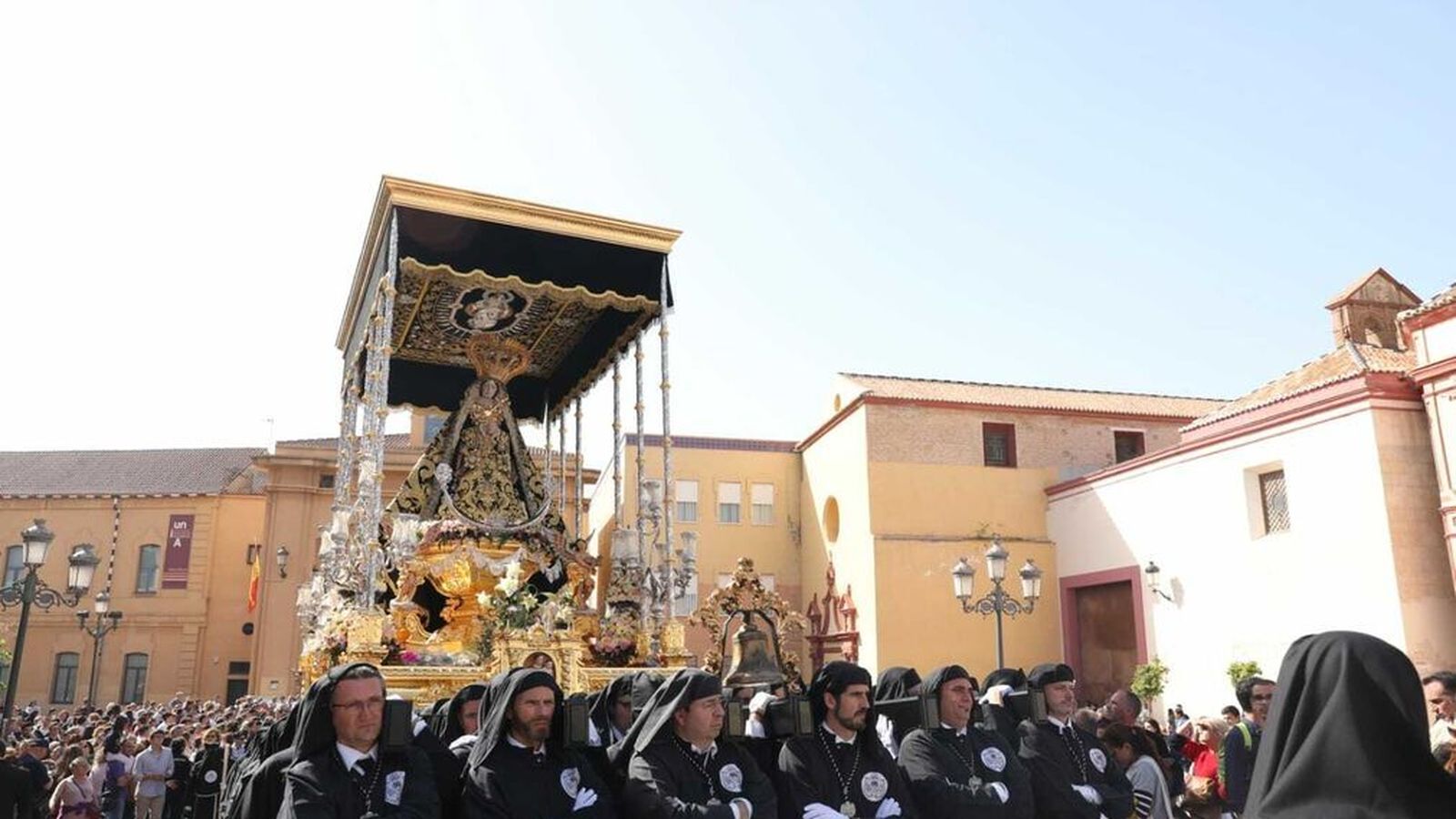 Nuestra Señora de los Dolores en el Lunes Santo de 2019.