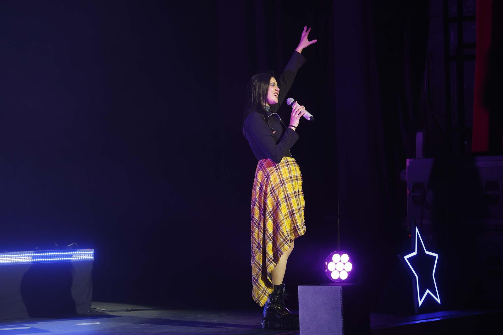 Las fotos del concierto de Chiara Oliver en el palacio de Congresos de La Línea