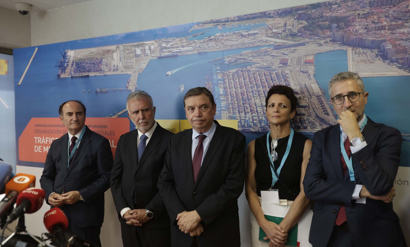 Fotos de la jornada sobre controles aduanerosen el Puerto de Algeciras