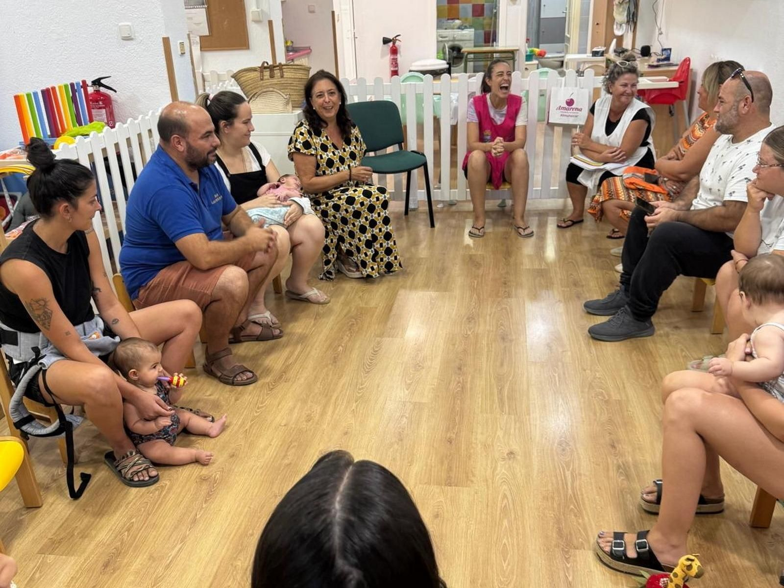 Reuniones previas con familias y docentes