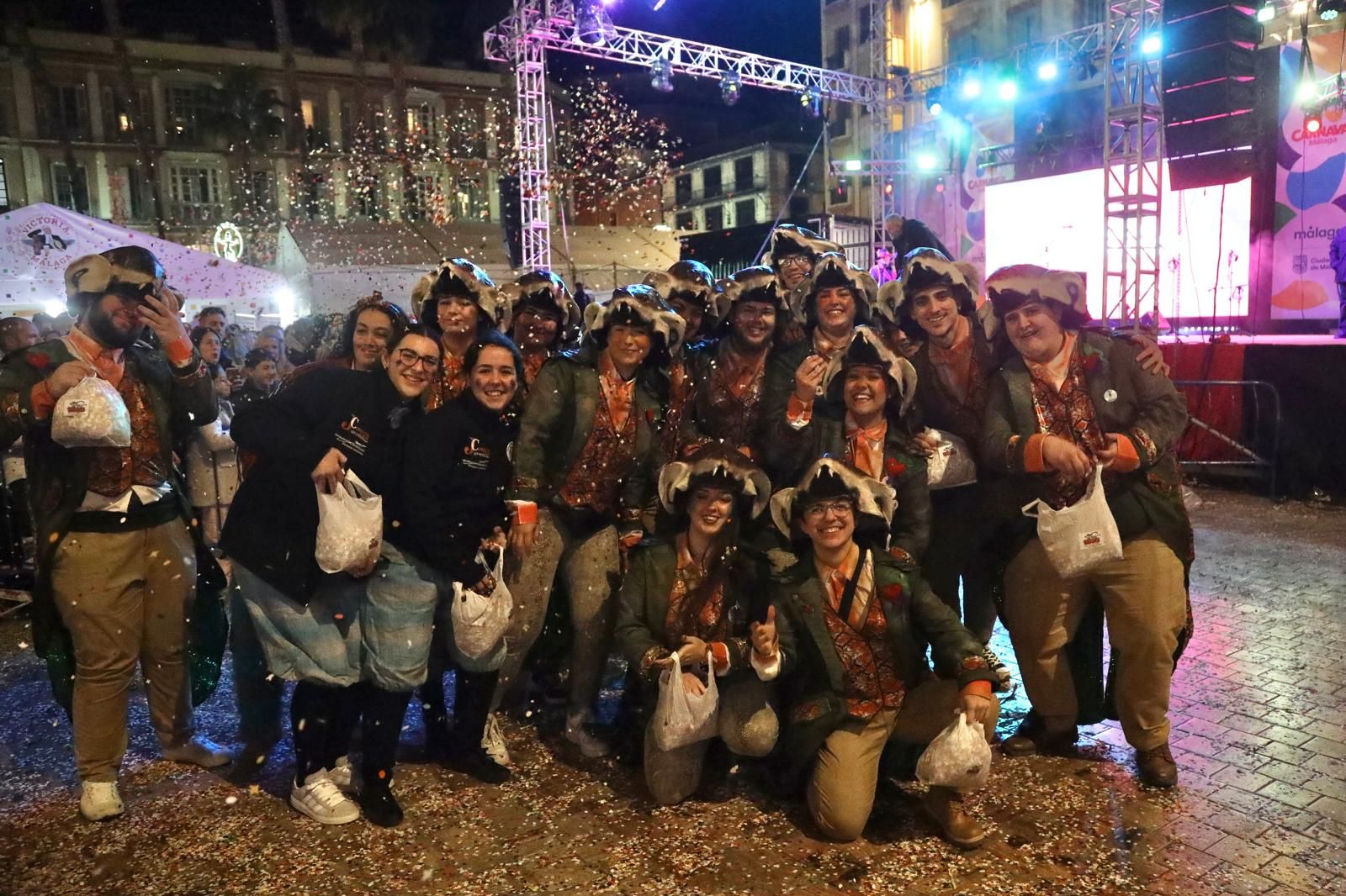 La Batalla de las Flores del Carnaval de Málaga, en imágenes
