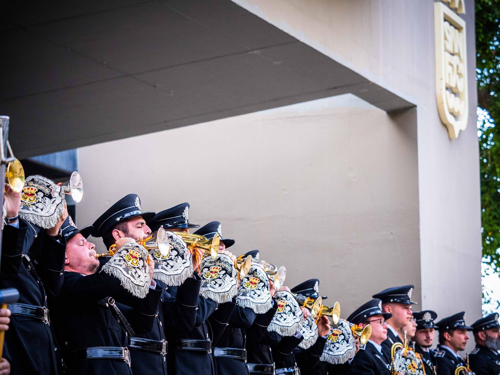 Sones cofrades en el Parque: celebrado el certamen de bandas de Nazareno en San Fernando
